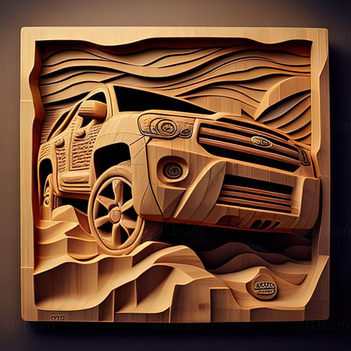 3D model Toyota Tundra (STL)